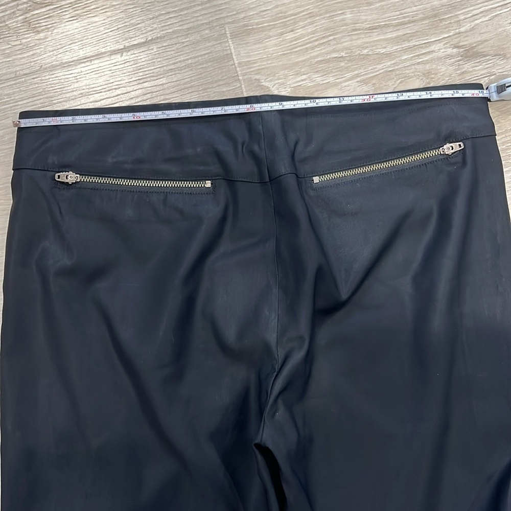 Helmut Lang Black Dress Pants with Zipper Pockets - Picture 4 of 6